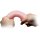 Фалоімітатор з хребтом Super Excitement Sextoy, без мошонки, бежевий, 16 см