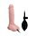 Фалоімітатор з накачуванням реалістичний Inflateable Dildo, 18.8 см