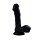 Фалоімітатор із присоскою Chisa Rubicon Gentle Black Penis, чорний