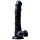 Фалоімітатор з яєчками на присосці Chisa Black Mont Chisa, 25 см