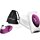 Кліторальний стимулятор, пурпуровий Womanizer Pro W-500 Magenta