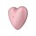 Кліторальний вакуумний вібратор Серце Satisfyer Cutie Heart, рожевий