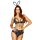 Комплект нижньої білизни Leg Avenue Bunny Black O\S