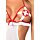 Костюм сексуальної медсестри One Size Naughty Nurse Roleplay Lingerie Set від Leg Avenue