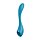 Мультивібратор SATISFYER G-Spot Flex 5+ керування телефоном, блакитний