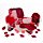 Набір еротичних гаджетів Dream Toys Amour The Hearts of Love, червоний