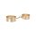 Наручники Slave Wrist Cuffs TABOOM, металеві, золотисті