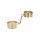 Наручники Slave Wrist Cuffs TABOOM, металеві, золотисті