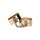 Наручники Slave Wrist Cuffs TABOOM, металеві, золотисті