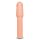 Насадка на пеніс Size-Up Penis Extender з 3 ерекційними кільцями в наборі, бежева