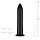Великий фалоімітатор All Black AB06 чорний, 20 см