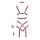 Портупея та наручники Bad Kitty Bondage Body L/XL