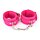 Силіконові наручники Silicone hand cuff pink