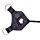 Трусики для страпону Chisa R.G.B Sex Luxe Harness, чорні