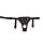 Трусики для страпону Chisa R.G.B Double Extensions Harness, чорні