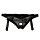 Трусики для страпону Universal Love Rider Platinum Harness, шкірозамінник, чорні