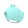 Вакуумний стимулятор клітора RACHEL Vibrating & Sucking Fish USB 9 functions, Blue
