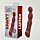 Класичний вібратор гнучкий Chisa Lust Ripple Lapper, бордовий