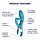 Вібратор кролик Satisfyer Embrace Me з потрійним відростком для стимуляції клітора, блакитний