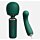Вібратор-мікрофон Qingnan No.5 Powerful Mini Wand Massager, зелений