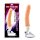 Вібратор реалістичний на присосці Chisa Real Touch XXX Adjustability Pitch Dildo, бежевий