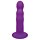 Вібратор рельєфний Adrien Lastic Hitsens 3 на присосці, фіолетовий